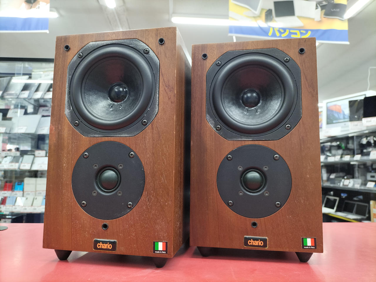 イタリア製スピーカー　chario Hiper X HIPER X chario - 中古オーディオ 高価買取・販売 ハイファイ堂