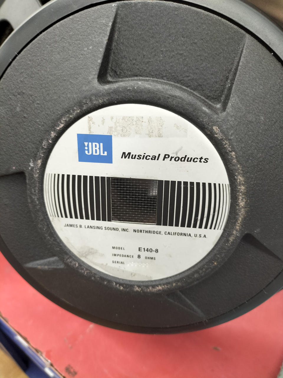 JBLスピーカーユニットE140-8セット JBLスピーカーユニットE140-8