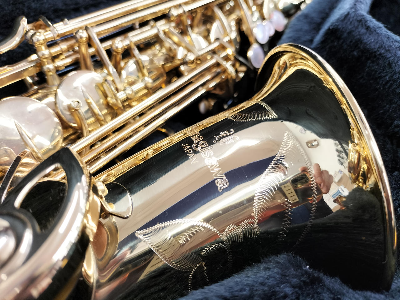 YANAGISAWA アルトサックス A-500 ハードケース マウスピース YANAGISAWA ヤナギサワ アルトサックス A-500 ハードケース付き