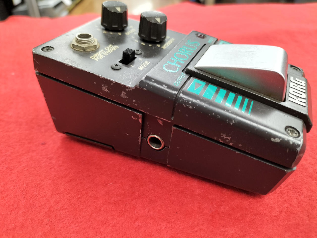 KORG PHS-1 フェイザーエフェクター ① KORG PHS-1 エフェクター フェイズ ビンテージ No.1 Korg Phs