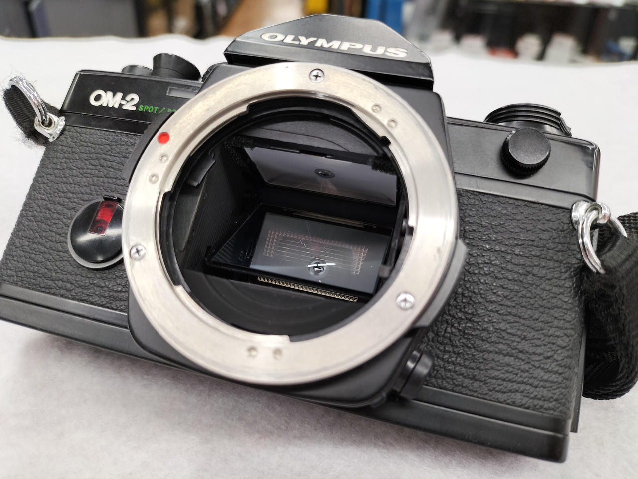 OLYMPUS - はっぴー一眼フィルムカメラ＋望遠レンズ オリンパス(OLYMPUS)|フィルムカメラ|HARDOFFオフモール（オフモ