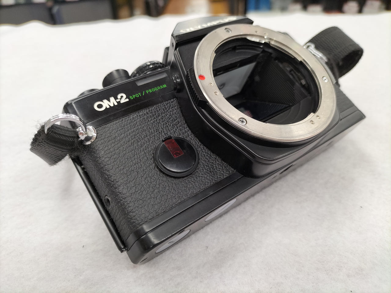 OLYMPUS - はっぴー一眼フィルムカメラ＋望遠レンズ オリンパス(OLYMPUS)|フィルムカメラ|HARDOFFオフモール（オフモ