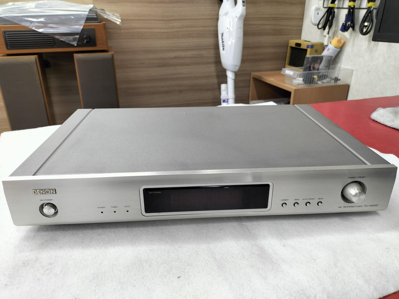 DENON ワイドFM/AMチューナーTU-1500AE シルバー動作美品 DENON|FM・AMチューナー|【ハードオフ公式通販】オフモール