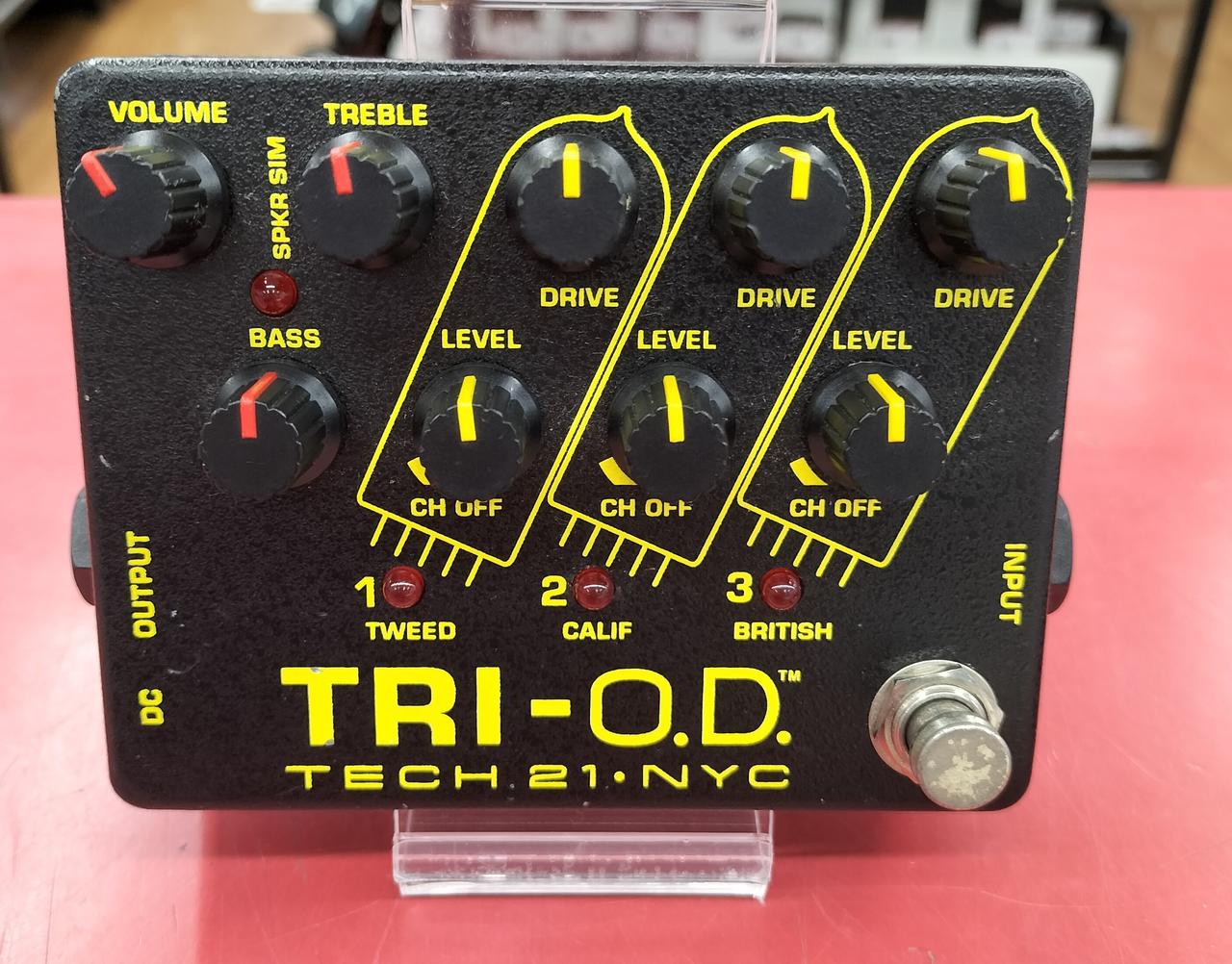 TECH21 TRI-O.D. TRI-OD ディストーション エフェクター