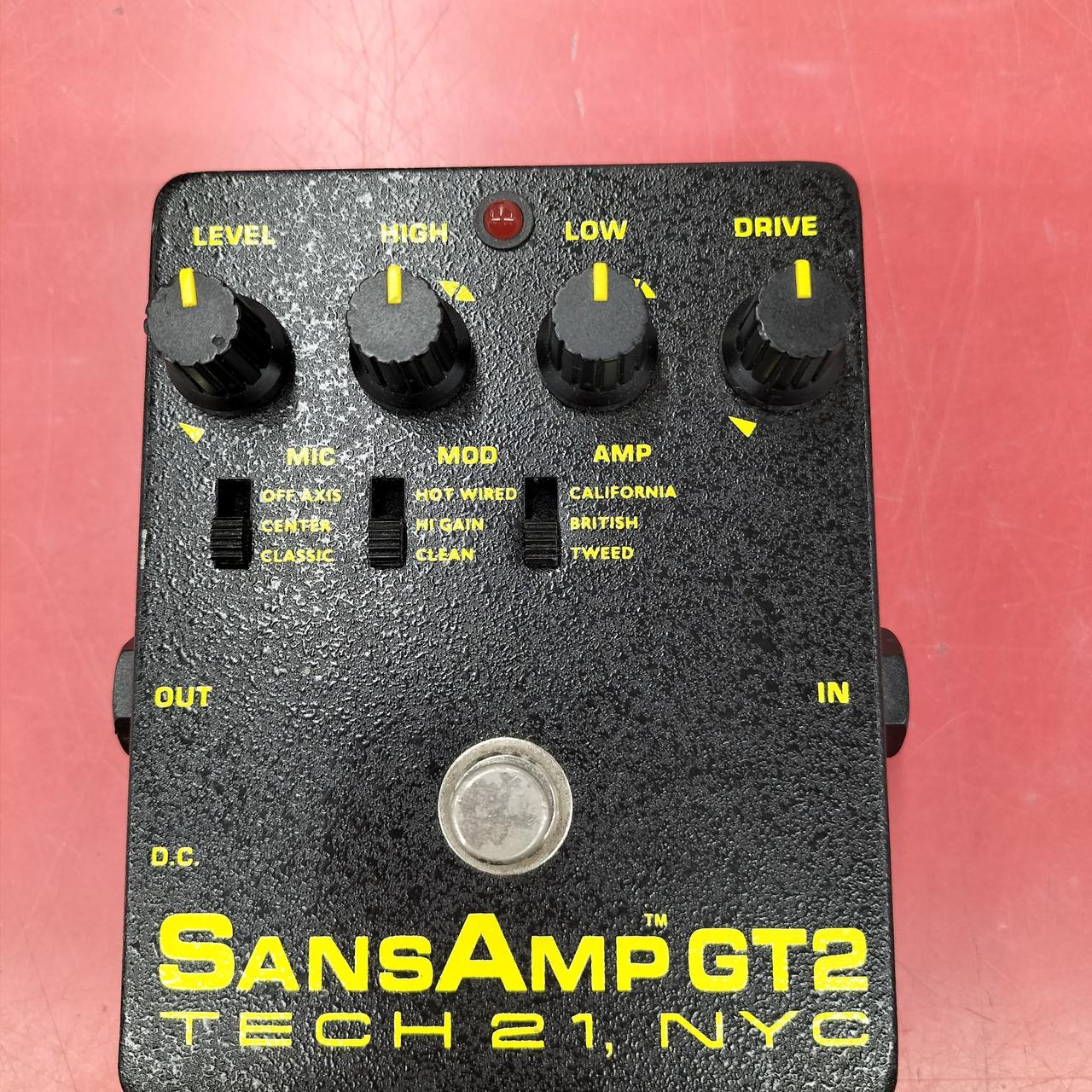TECH21 型番：SANSAMP GT2 歪み系エフェクター
