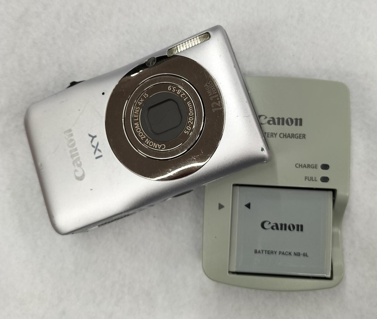 中古】(キヤノン) Canon キヤノン IXY 200F シルバー Canon IXY