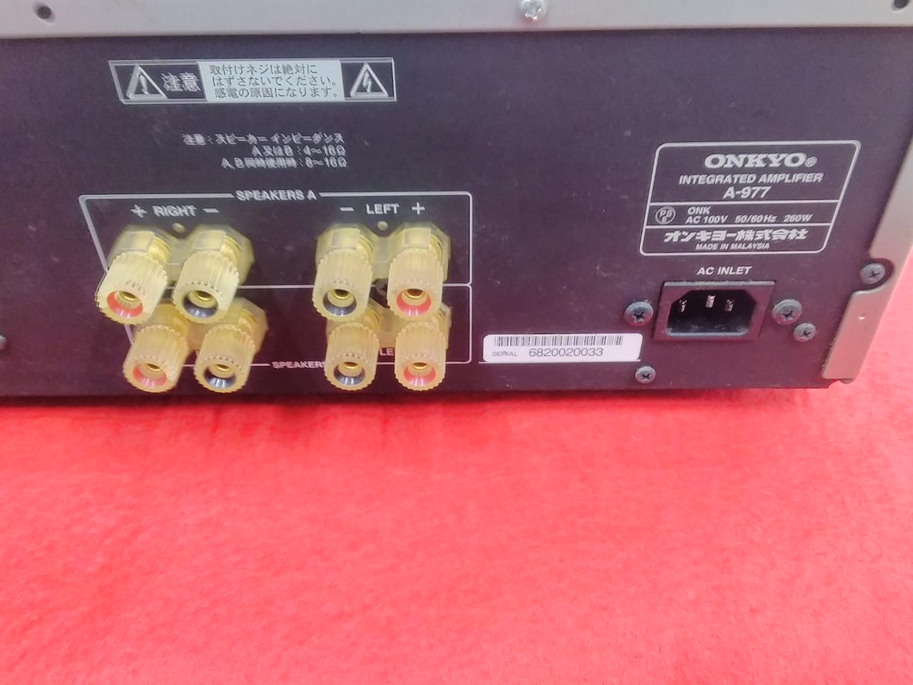 アンプ onkyo A977 ONKYO A-977 価格比較 - 価格.com