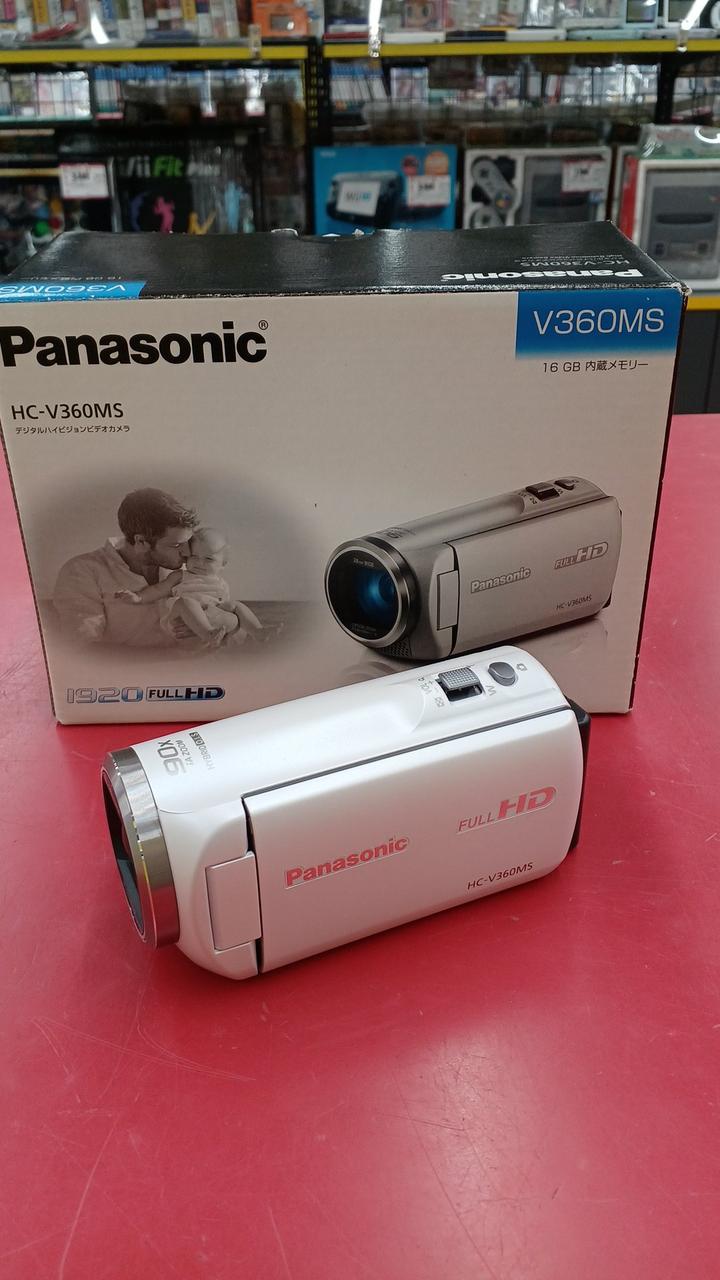 Panasonic HC-V360M ビデオカメラ ホワイト 美品 Panasonic HC-V360M ホワイト ビデオカメラ - メルカリ