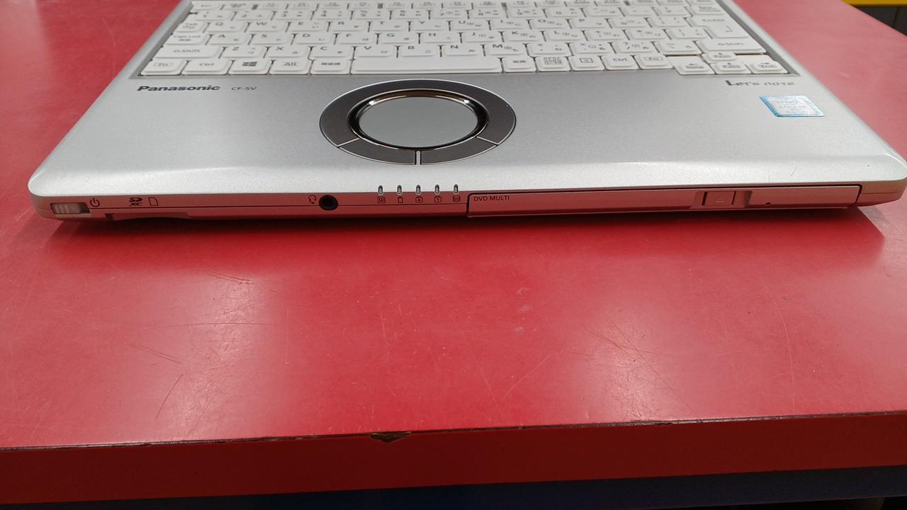 美品　Panasonic ノートパソコン　CF-SV 初期化未済の為　ジャンク ジャンクPC】初期化できないLet's noteを買ってみました【ハード