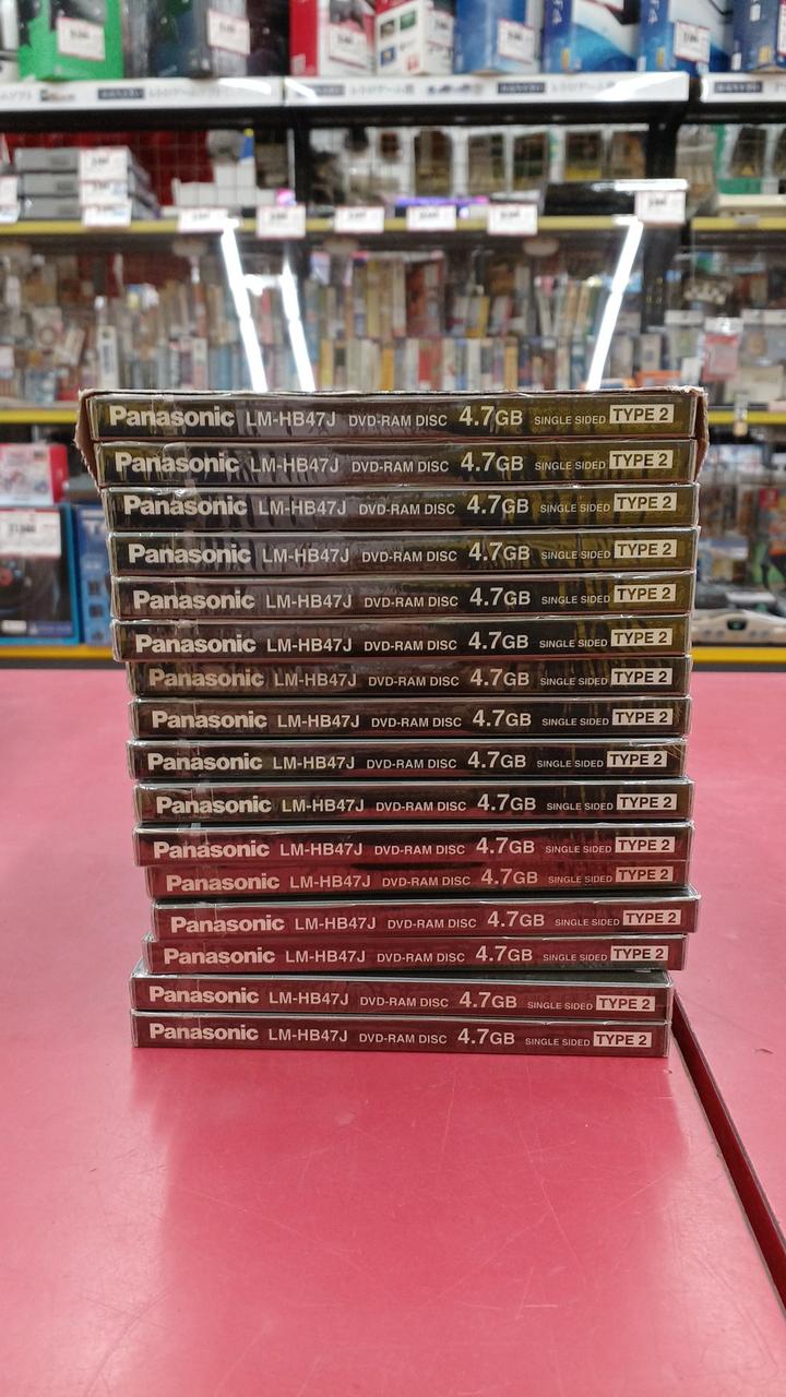 中古】 DVD-RAMディスク LM-AF120LW10（パナソニック(PANASONIC