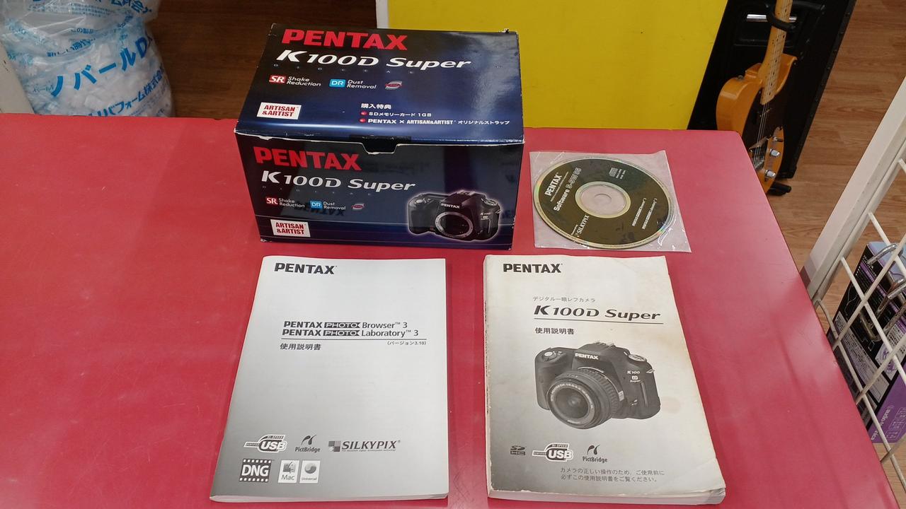 値下げ中PENTAX K100Dデジタル一眼レフ カメラ　レンズセット ペンタックス 中古 1年保証 美品 PENTAX K100D レンズキット DA