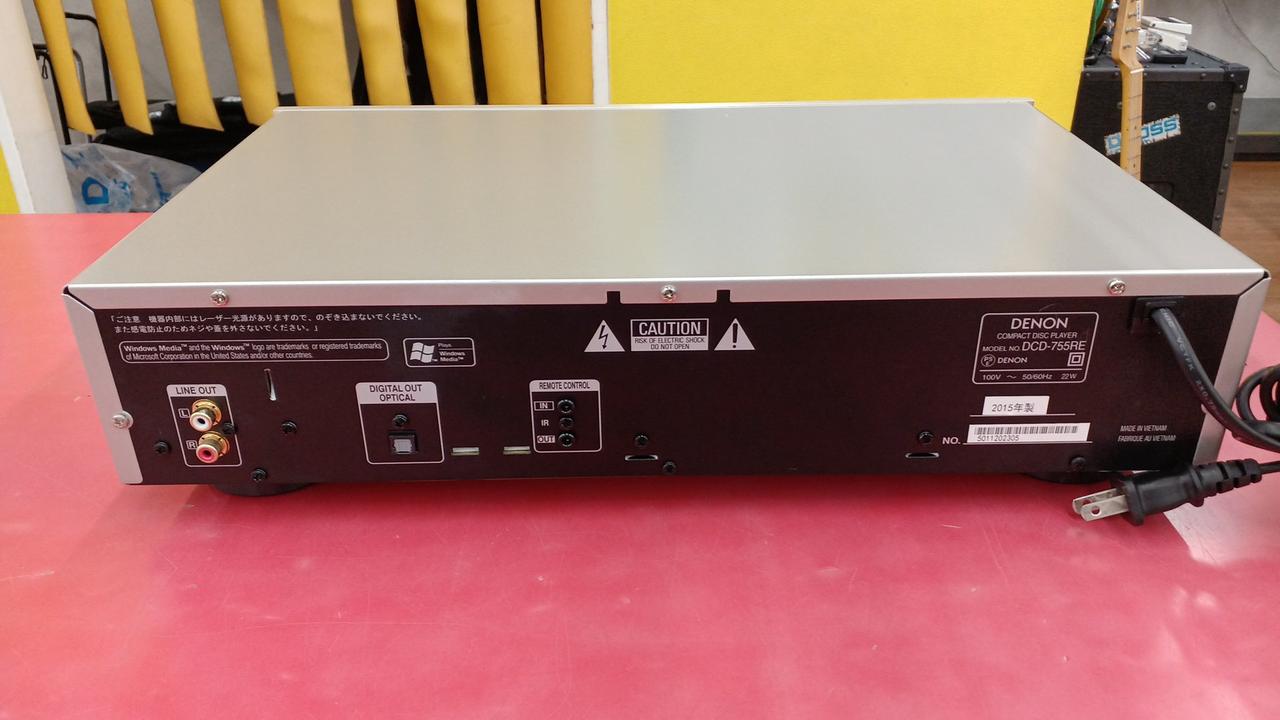 DENON デノン/CDプレーヤー/DCD-755RE/5081207309/Bランク/84【中古】 DENON : DCD-755RE S - 中古 | オーディオユニオン