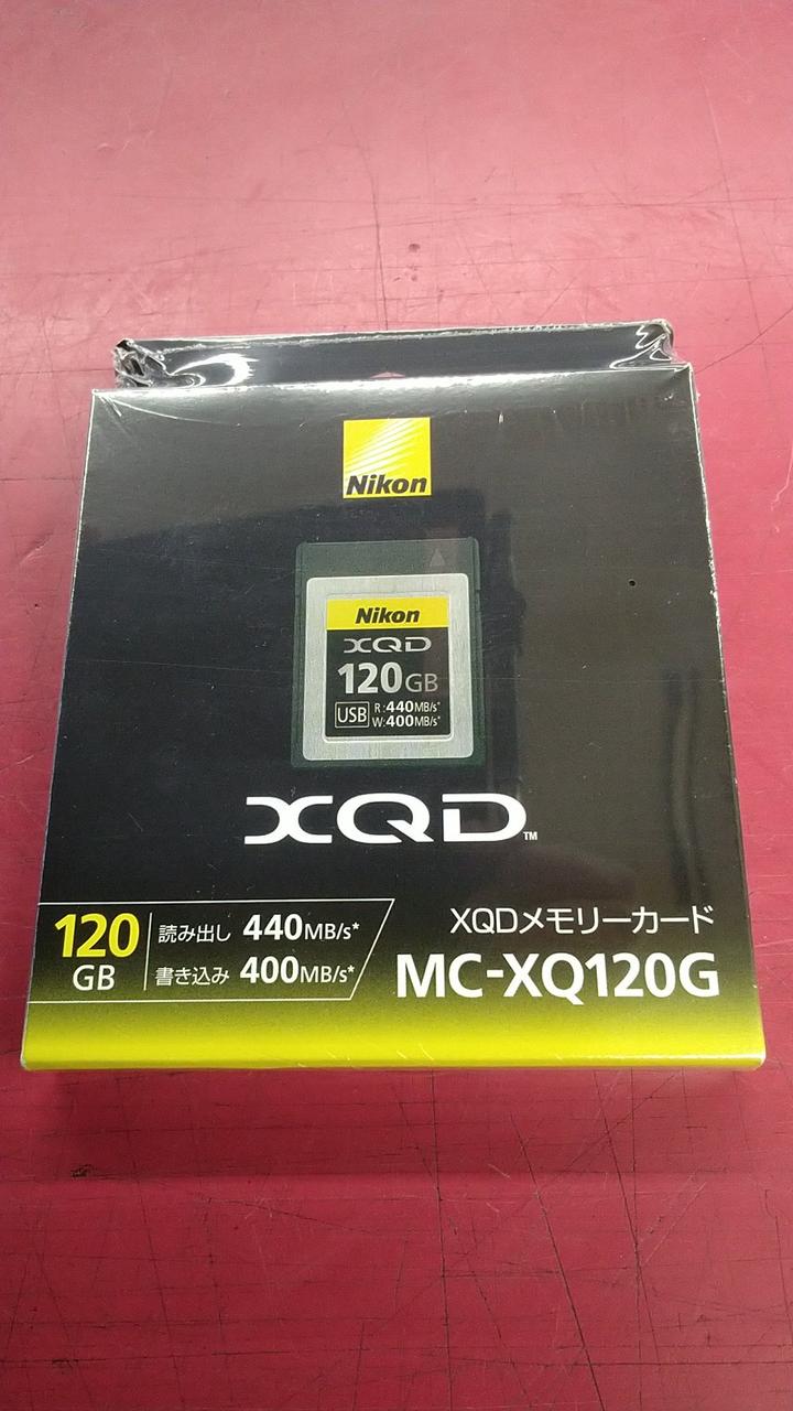 NIKON 型番:XQD 120GB MC-XQ120G カメラアクセサリー関連商品 XQDメモリーカード