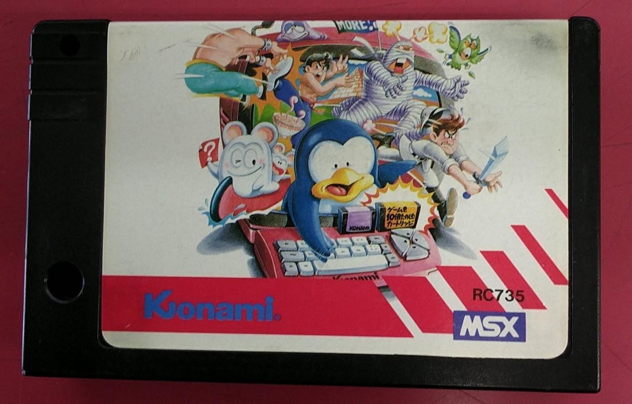 【美品】コナミの新10倍　カートリッジ　MSX ROM コナミの新10倍カートリッジ 中古】MSX カートリッジROMソフト ゴルフ