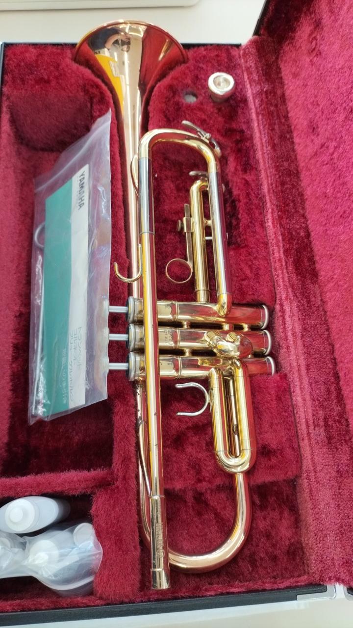 （美品）YAMAHA　トランペット　YTR3320　vintage! YAMAHA YTR-3320 トランペット ヤマハ 楽器 YTR 3320 赤ベル