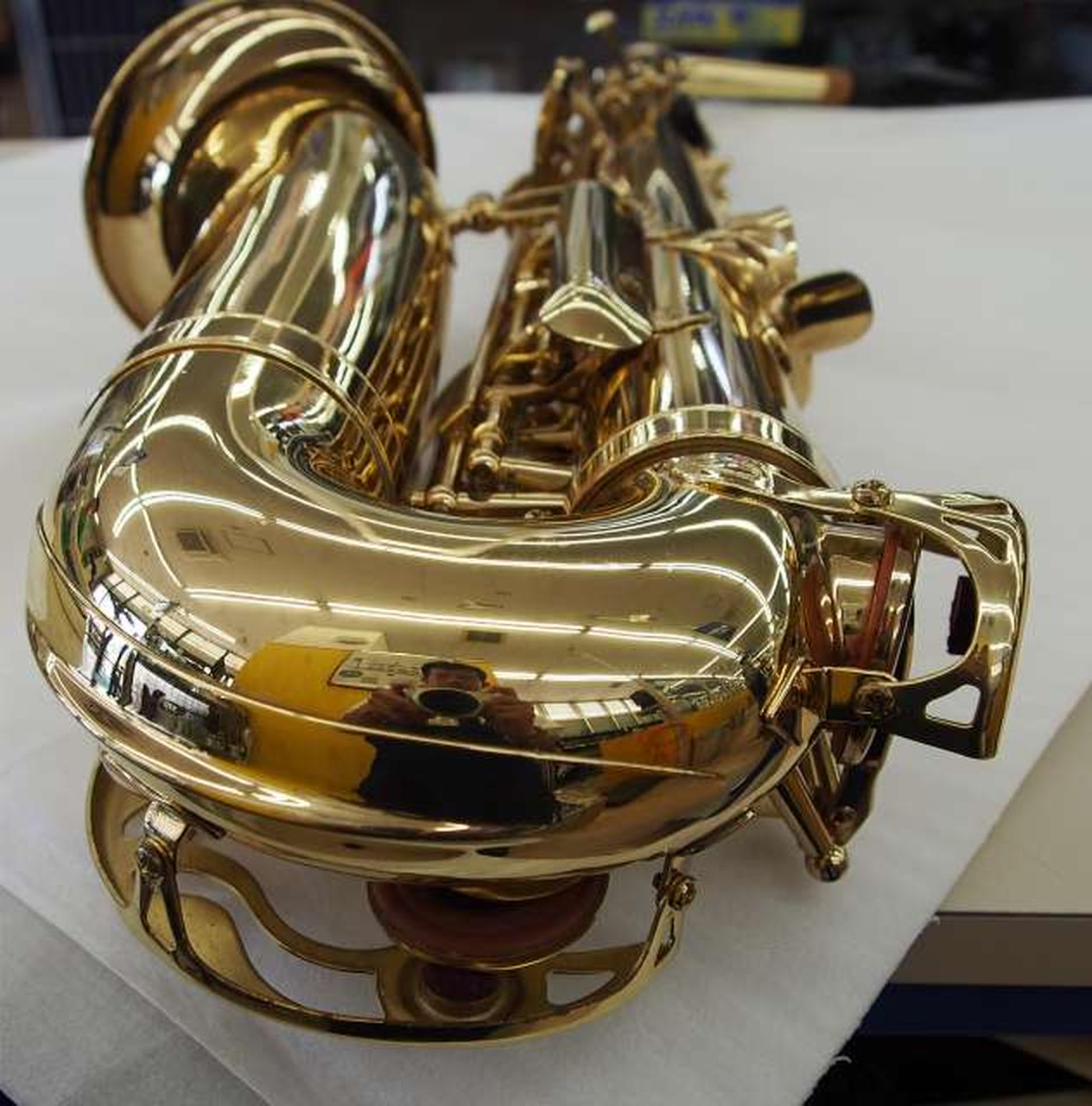 YAMAHAプロの管楽器修理職人が使っていたツールボックス YAMAHAプロの管楽器修理職人が使っていたツールボックス
