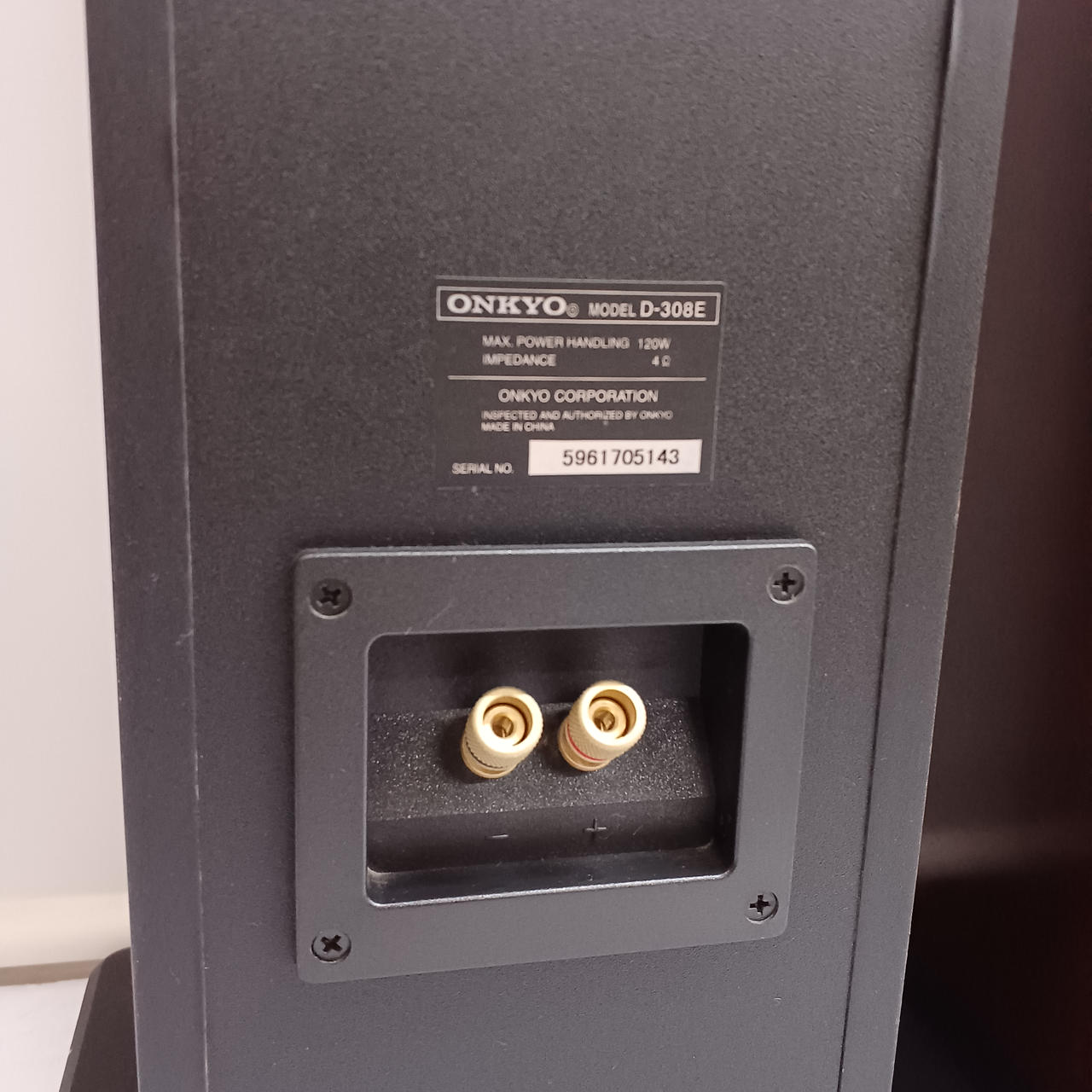 ONKYO オンキョー トールボーイ スピーカー ペア D-308E