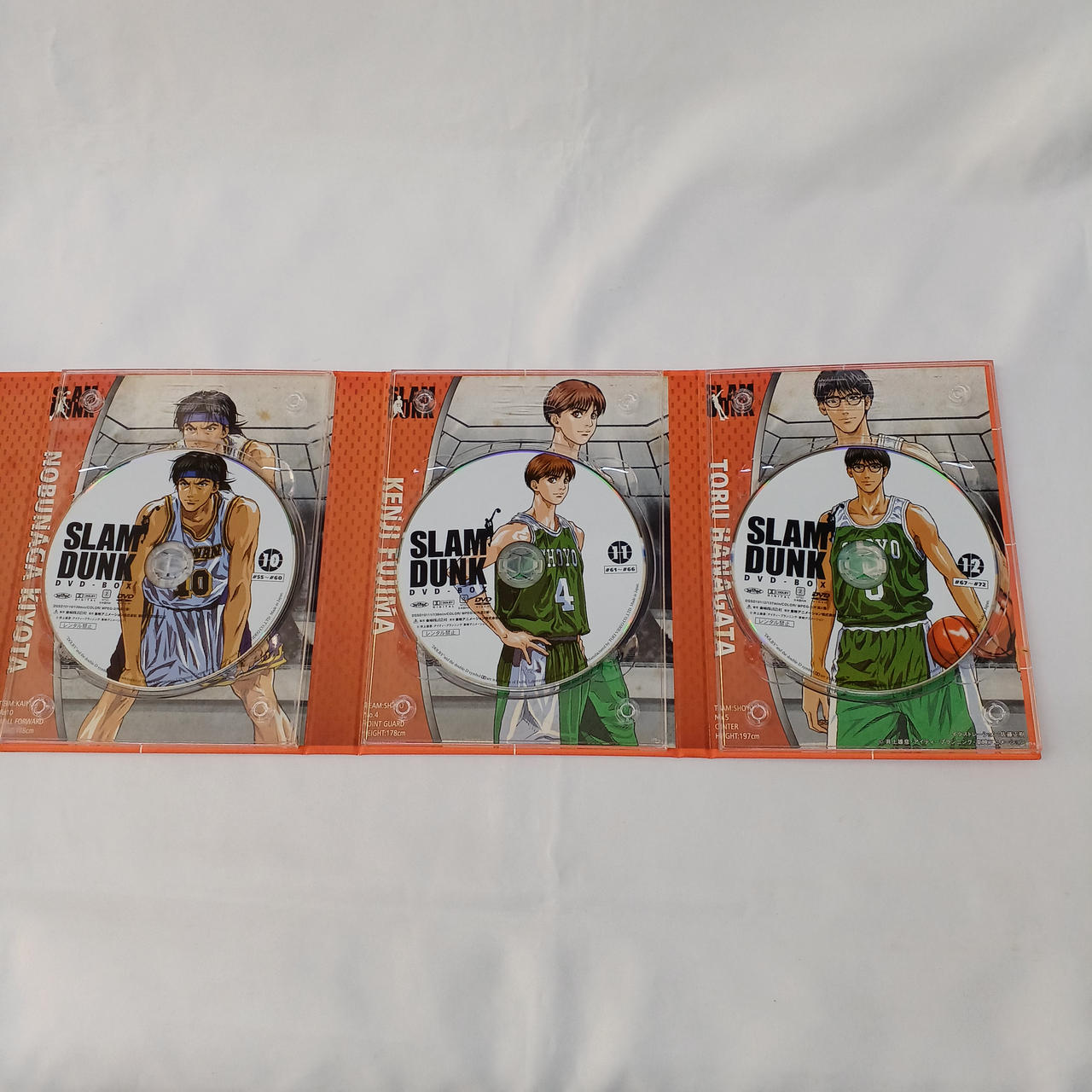 流川楓仕様　スラムダンク　DVD BOX 東映ビデオ(株)|SLAM DUNK DVD-BOX 流川楓「11」仕様|HARDOFF