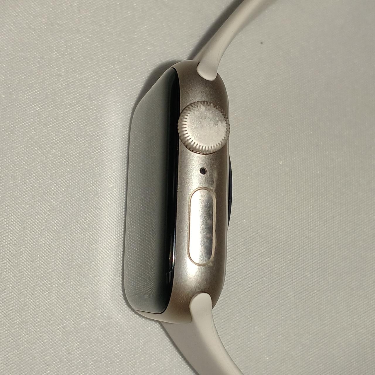 側面に白いしみあり