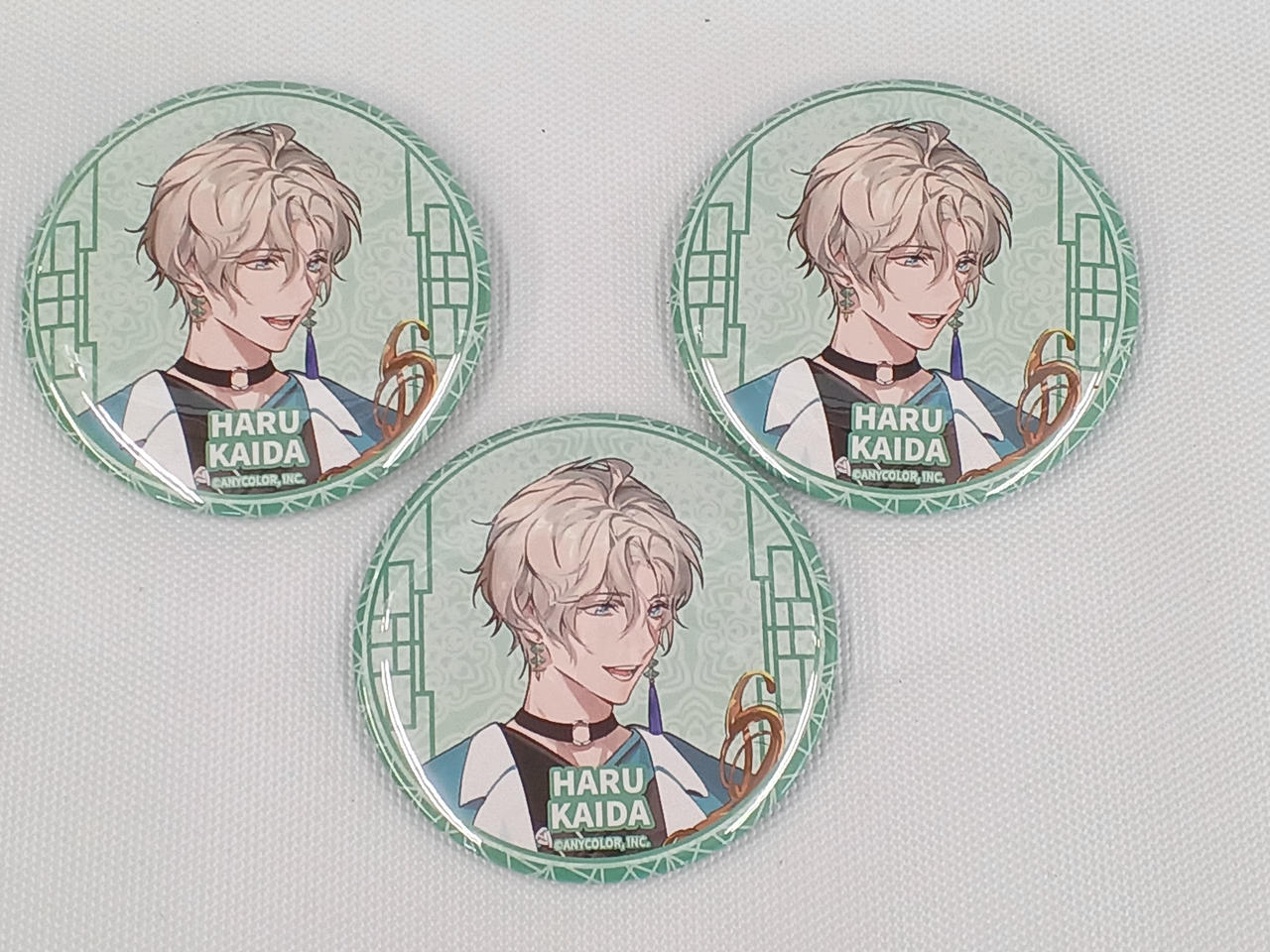 甲斐田晴　BilibiliWorld2021 缶バッジセット