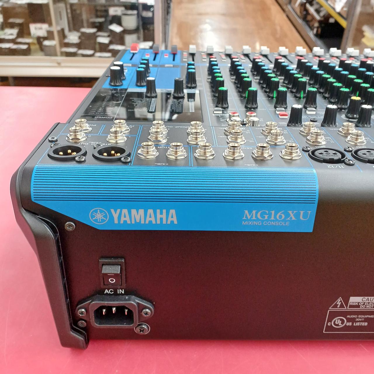 [美品・動作確認済]Yamaha MG16XUアナログミキサー 元箱・付属品完備 動作確認済み】YAMAHA アナログミキサー MG16XU