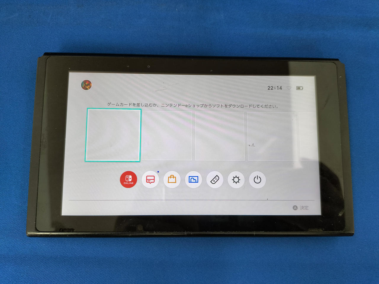 NINTENDO 型番：MOD.HAC-001 NINTENDO SWITCH