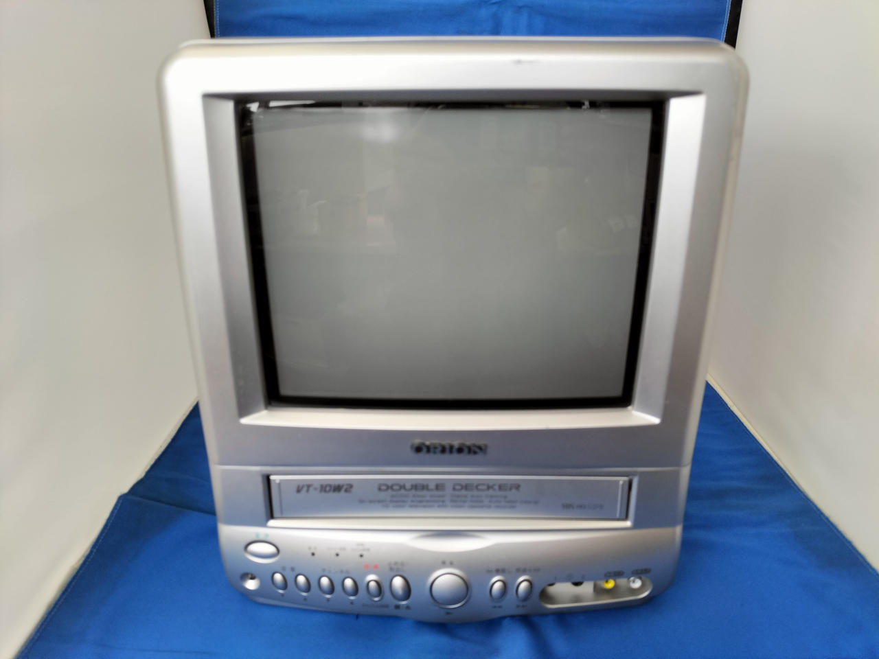 動作品！ORION 10インチ テレビデオ VT-10W2 Yahoo!オークション - オリオン ORION VT-10W2 ビデオ付10型