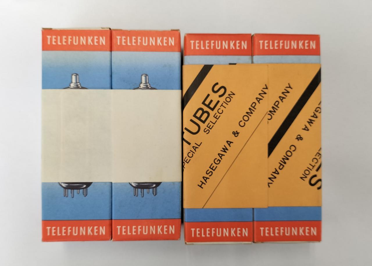 【希少】TELEFUNKEN EL34 マッチドペア 真空管（データ測定済） TELEFUNKEN|真空管 4本セット|【ハードオフ公式通販】オフモール