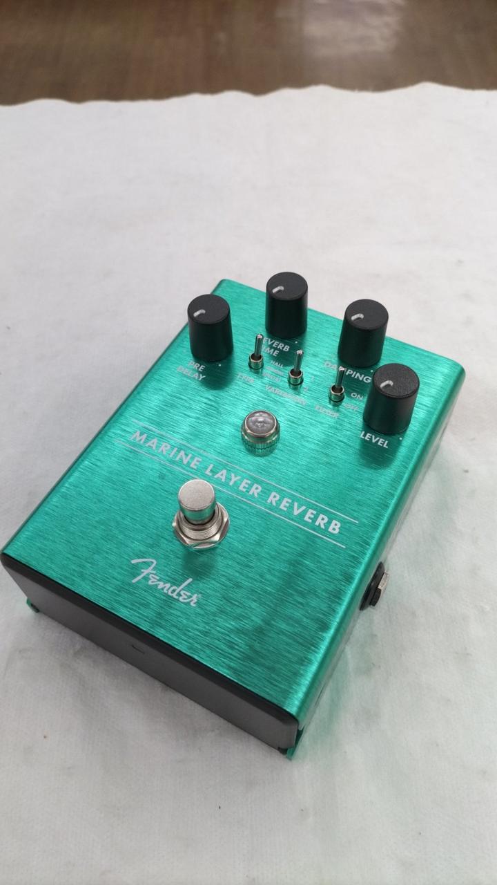 Fender Marine Layer Reverb　美品 Amazon.com: Fender Marine Layer Reverb Pedal : Musical