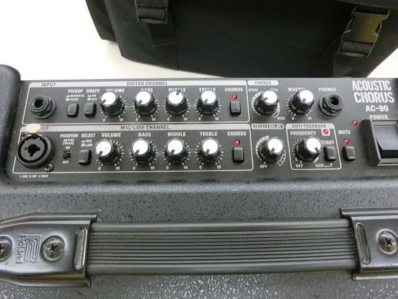 Roland アンプ本体 赤 専用ケース付き 電源時々接触不良気味？？ ローランド(ROLAND)|コンボ|HARDOFFオフモール（オフモ
