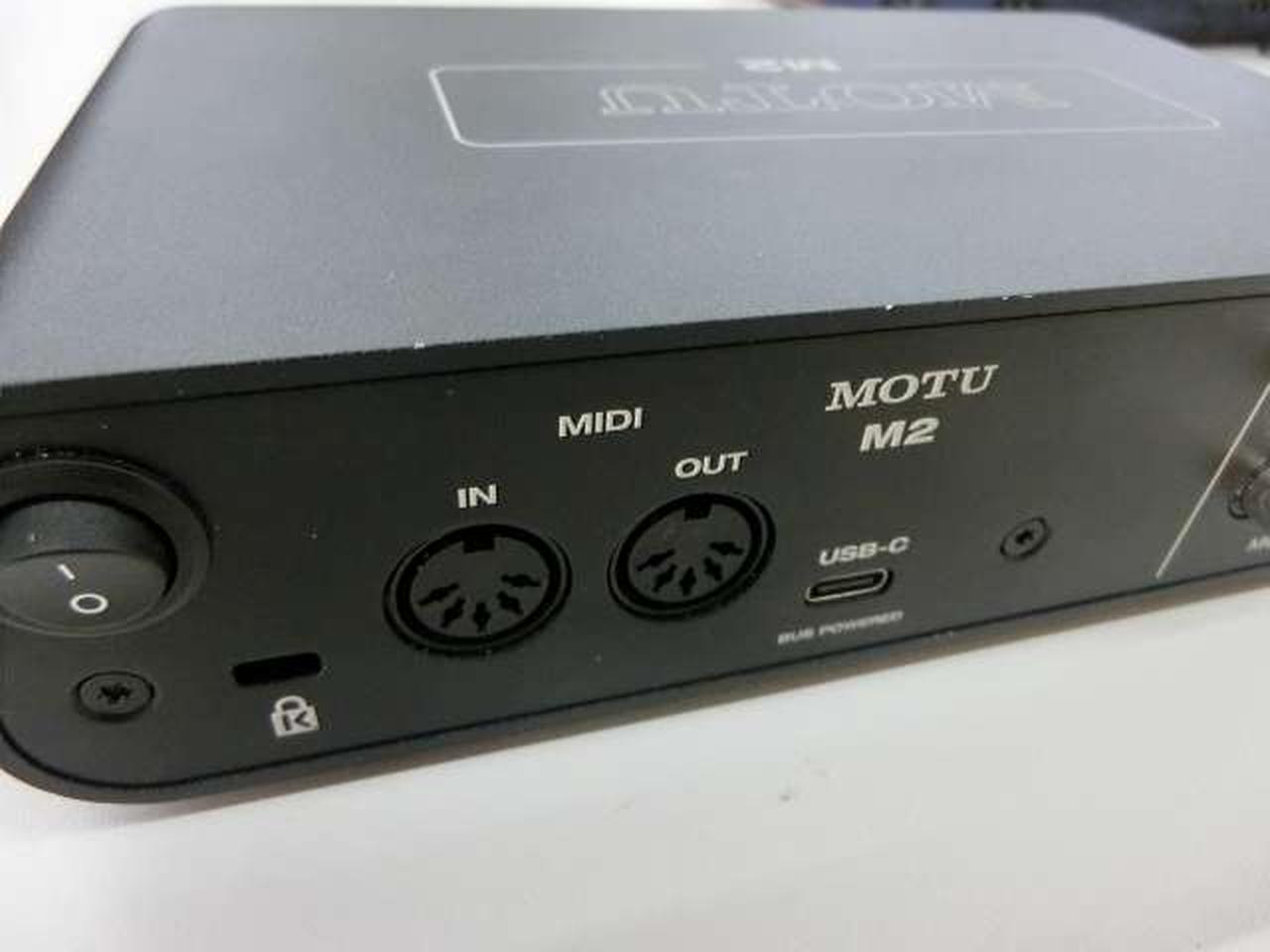 ［新品未使用］MOTU M2 オーディオインターフェイス MOTU M2 (USB-Cオーディオインターフェイス)(モツ)(DTM