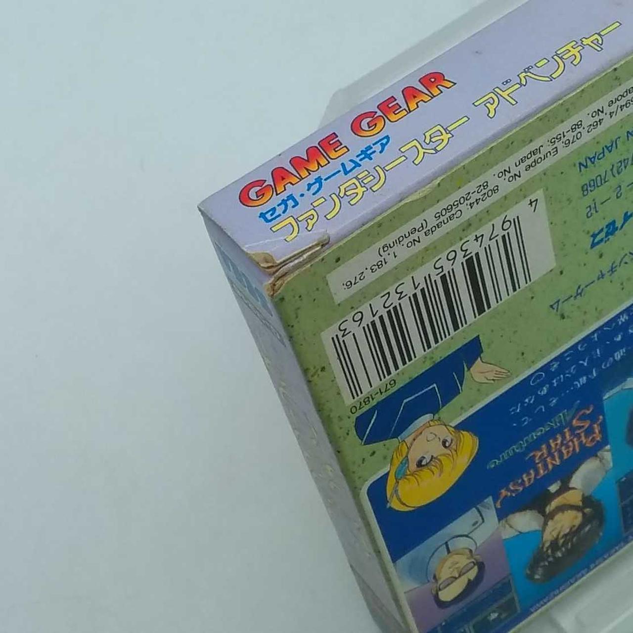 外箱にダメージあります。