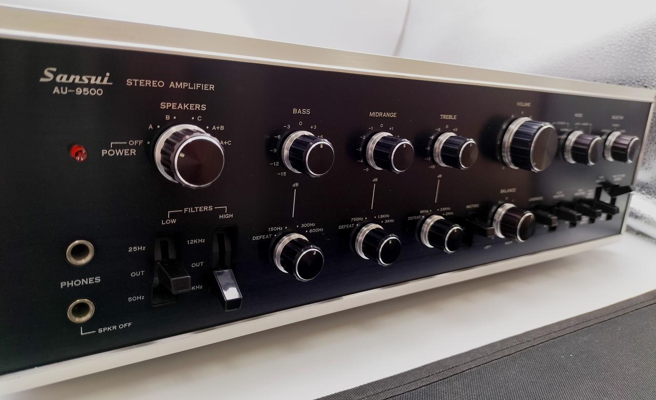 M~　Sansui AU-9500 ステレオアンプ Sansui AU-9500 ステレオアンプ 【公式通販】