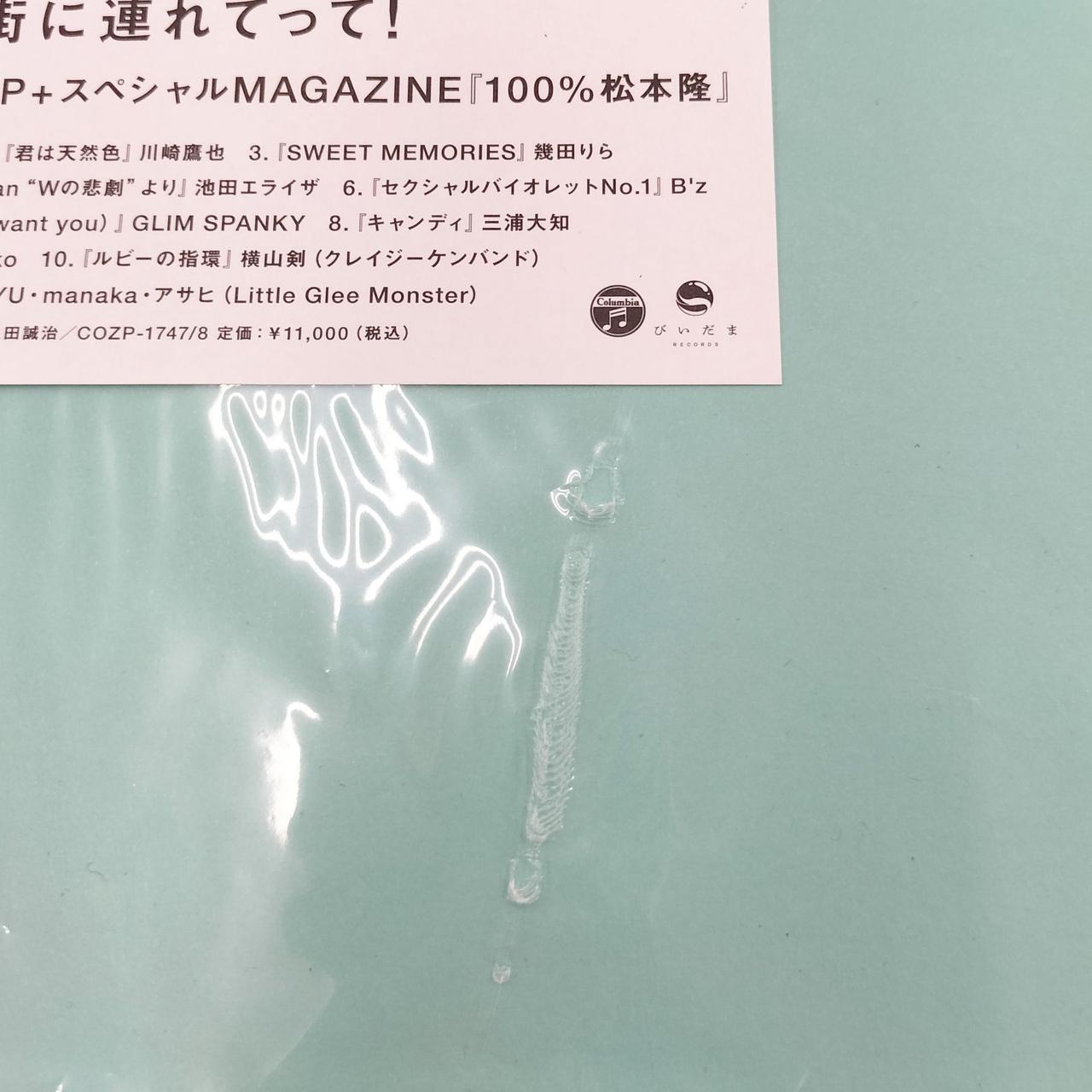 外袋にダメージあります。