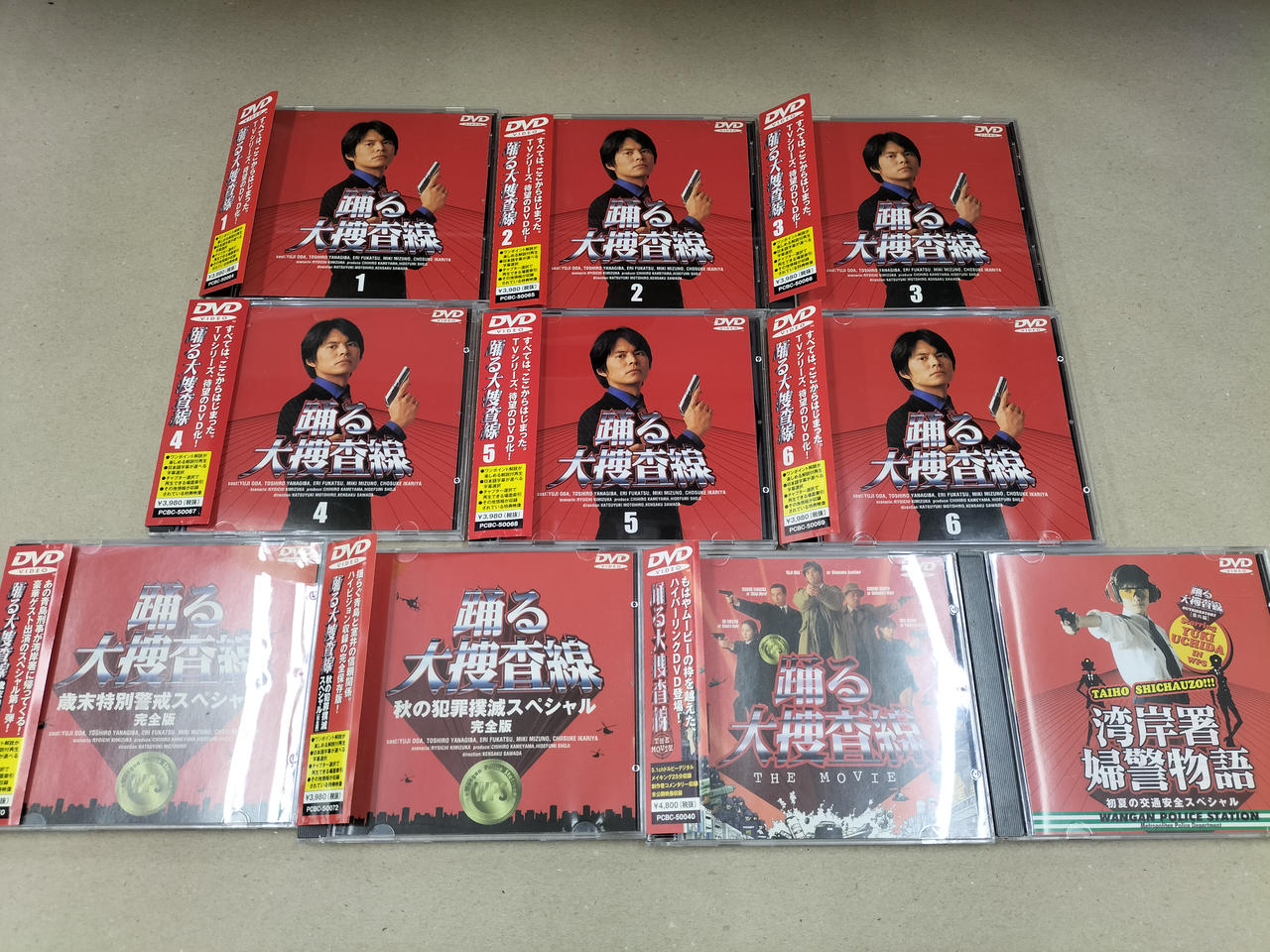 フジテレビ 型番：- 踊る大捜査線 DVD10巻セット 19,525円