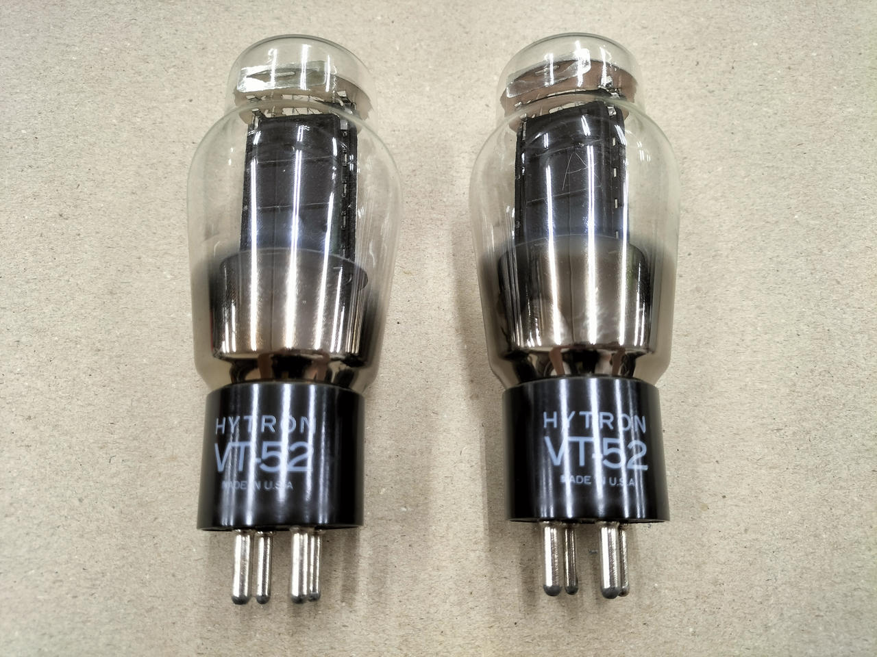 真空管　hytron ＶＴ_６２　２本組 HYTRON|2個セット 真空管 VT-52|HARDOFFオフモール（オフモ