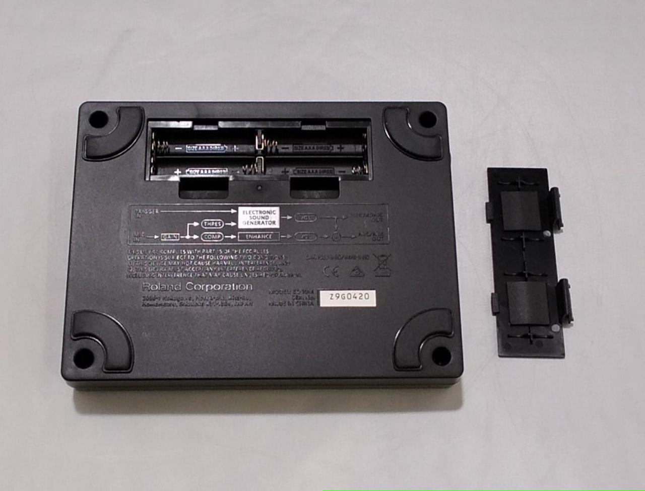 単4電池での駆動も可能です