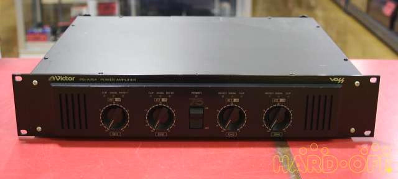 ビクター 4チャンネル パワーアンプ PS-A754 動作確認済 音響機器 ビクター 4チャンネル パワーアンプ PS-A754 動作確認済 音響