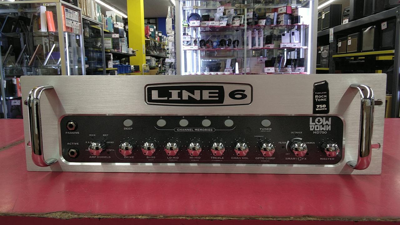 LINE 6 ベース用アンプ75w 中古 LINE6 LOW DOWN STUDIO 110 ローダウン スタジオ 110 75Wベース