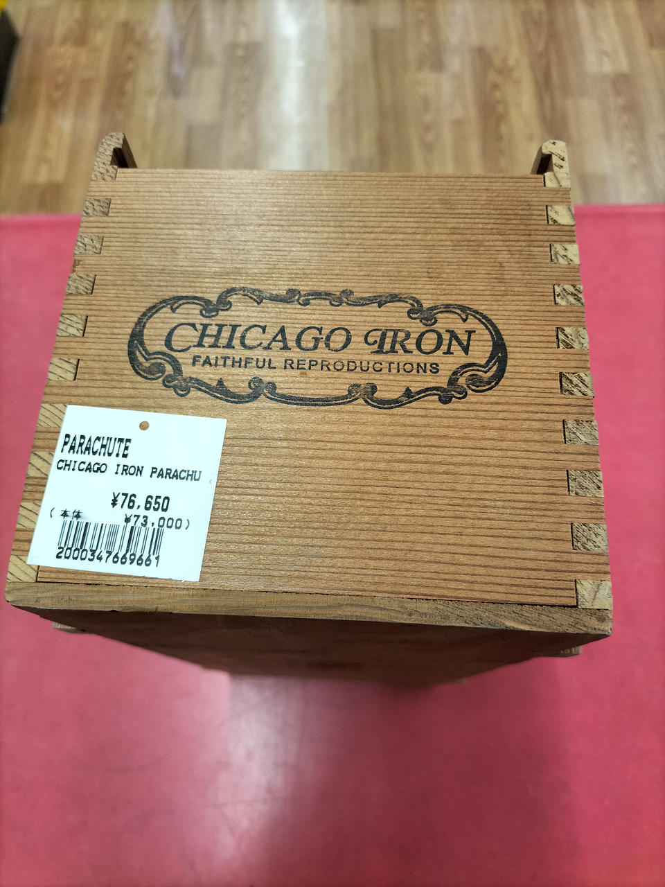 Chicago Iron Works Parachuteシカゴアイアンワークス Chicago Iron Works Parachuteシカゴアイアンワークス Chicago