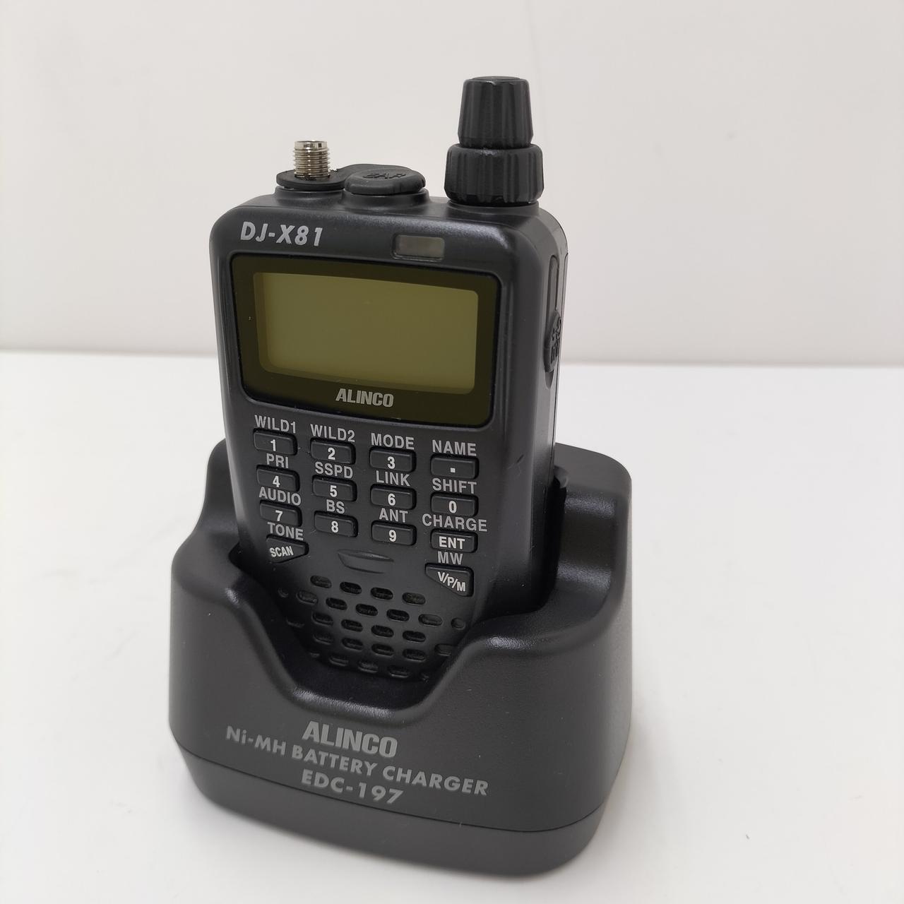 アルインコ　DJ-X81 広帯域レシーバー　美品 DJ-X81 | 無線機器 アルインコ株式会社電子事業部