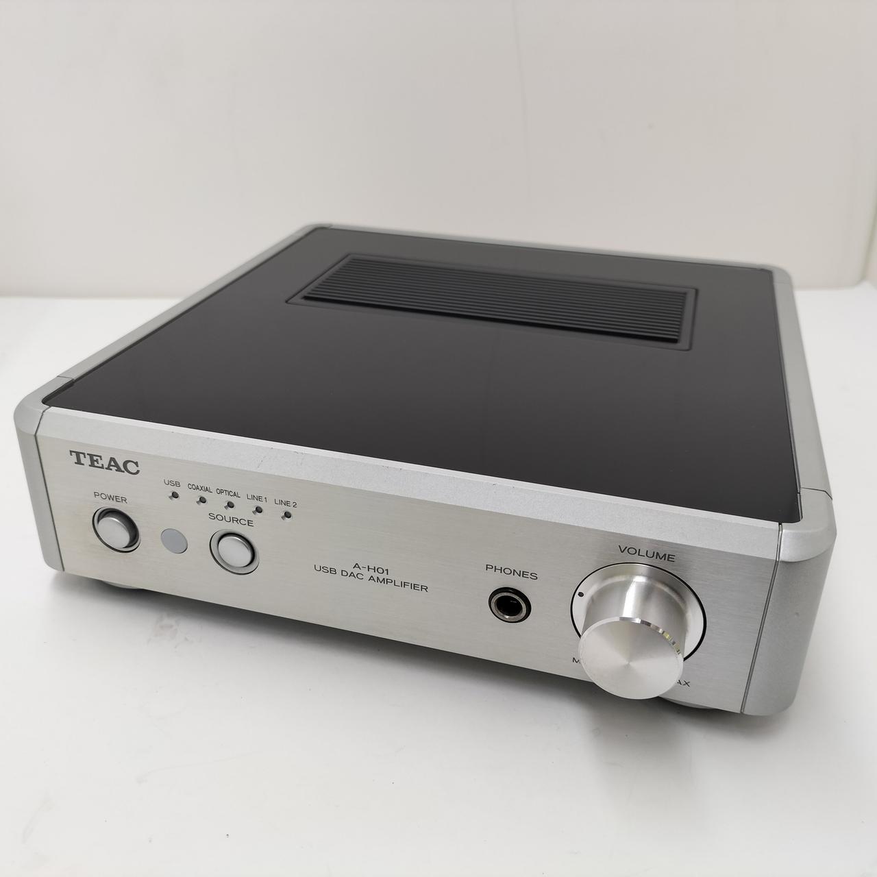 TEAC A-H01 USB DACアンプ TEAC A-H01 Silver USB DAC Stereo integrated amplifier 100V