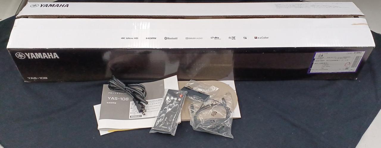 【美品・外箱あり】YAMAHA YAS-108 サウンドバー ヤマハ | YAS-108 - サウンドバー - 概要