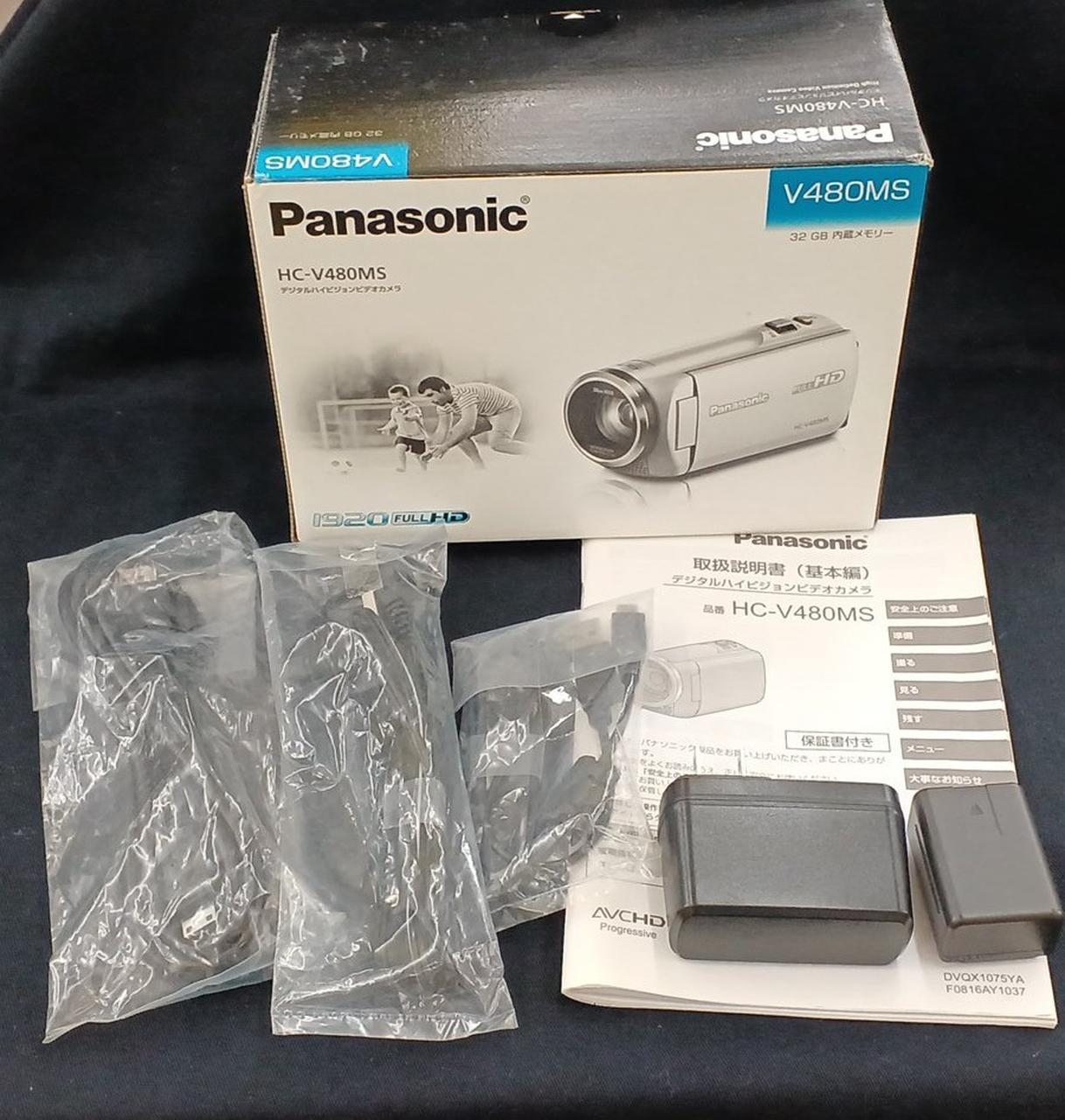 Panasonic HC-V480MS フルHDビデオカメラ　ジャンク Panasonic HC-V480MS フルHDビデオカメラ ジャンク （ジャンク