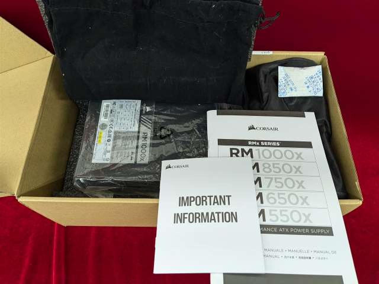 【新品・未開封】CORSAIR RM1000x 【購入特典あり】 Amazon | CORSAIR RM1000x 2024年モデル PC電源ユニット 1000W