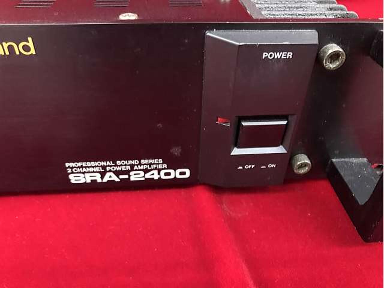 今だけ特価 点検整備済 Roland SRA-2400 パワーアンプ 今だけ特価 点検整備済 Roland SRA-2400 パワーアンプ