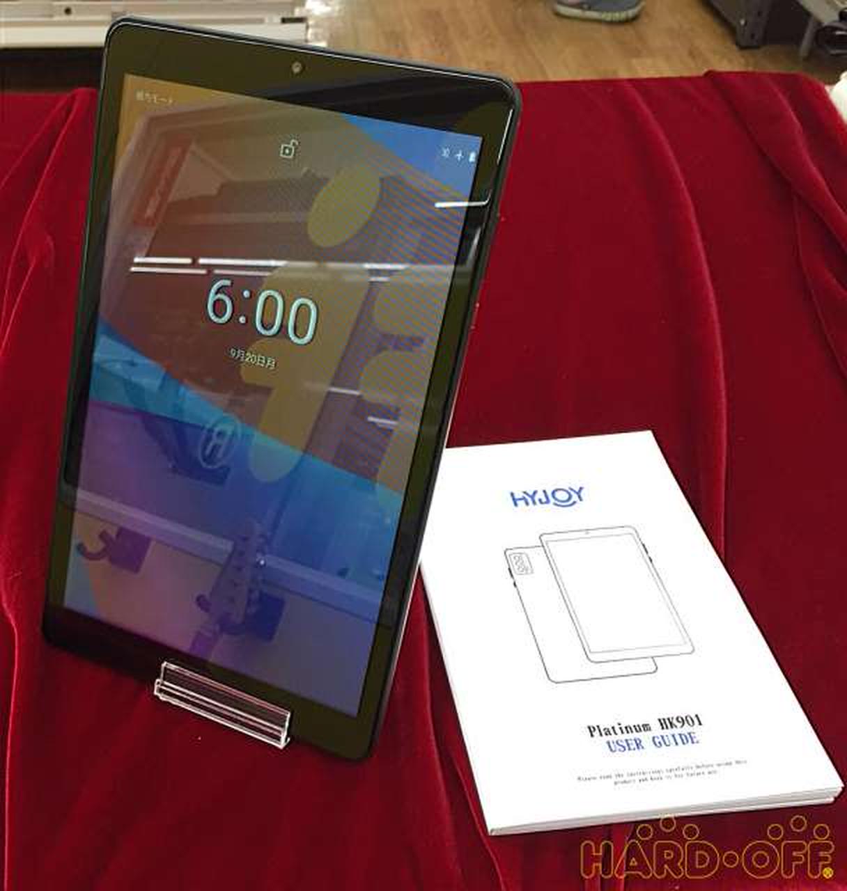 豪奢な タブレット Hyjoy 9インチ black) (9インチ, Android10 - タブレット