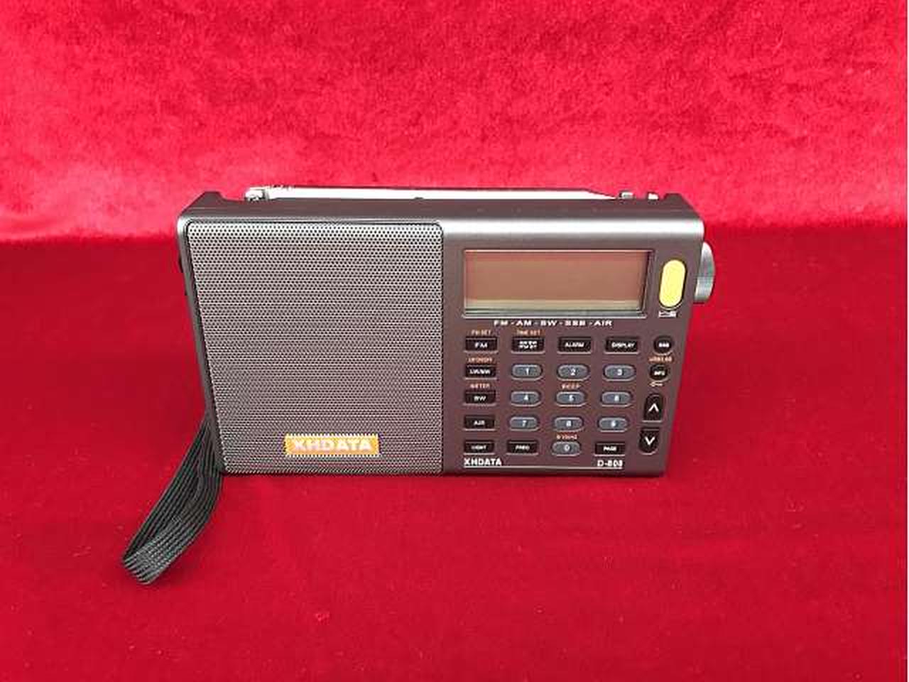 ラジオ・コンポ XHDATA XHDATA D808 Portable AM FM SW LW Air Band Radio SSB RDS