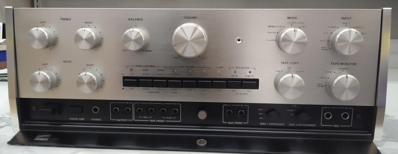 Accuphase アキュフェーズC-200X　プリアンプ ジャンク品 アキュフェーズ プリアンプ C-200Xの修理 ープロローグー - Tom