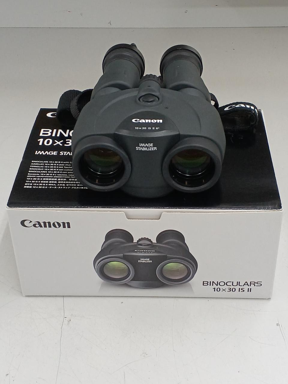 Canon - Canon 双眼鏡 10×30 IS 中古 キヤノン 【中古】Canon 防振双眼鏡 10×30 IS 10倍 30mm : 中古